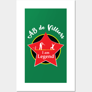 AB de Villiers - I am Legend T-Shirt Posters and Art